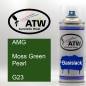 Preview: AMG, Moss Green Pearl, G23: 400ml Sprühdose, von ATW Autoteile West.